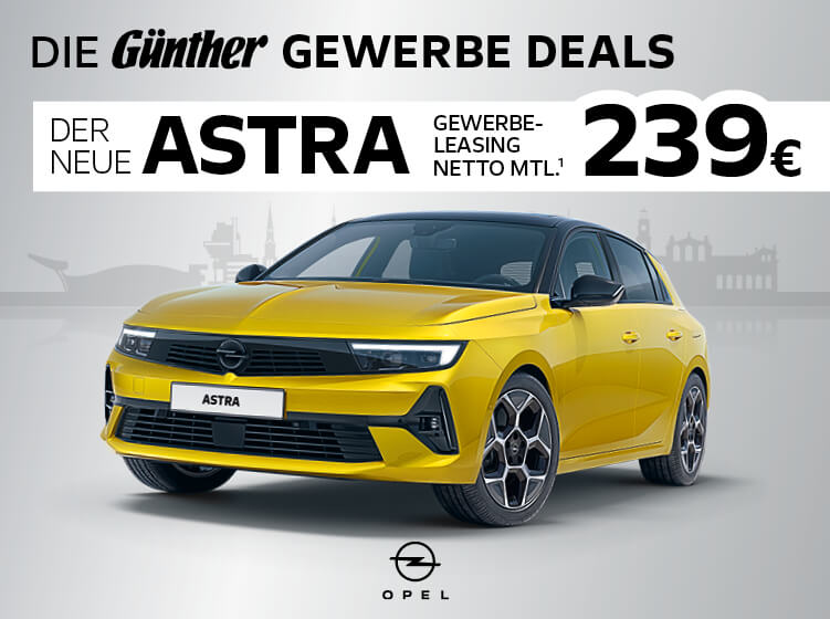 Gewerbedeal: Der neue Opel Astra