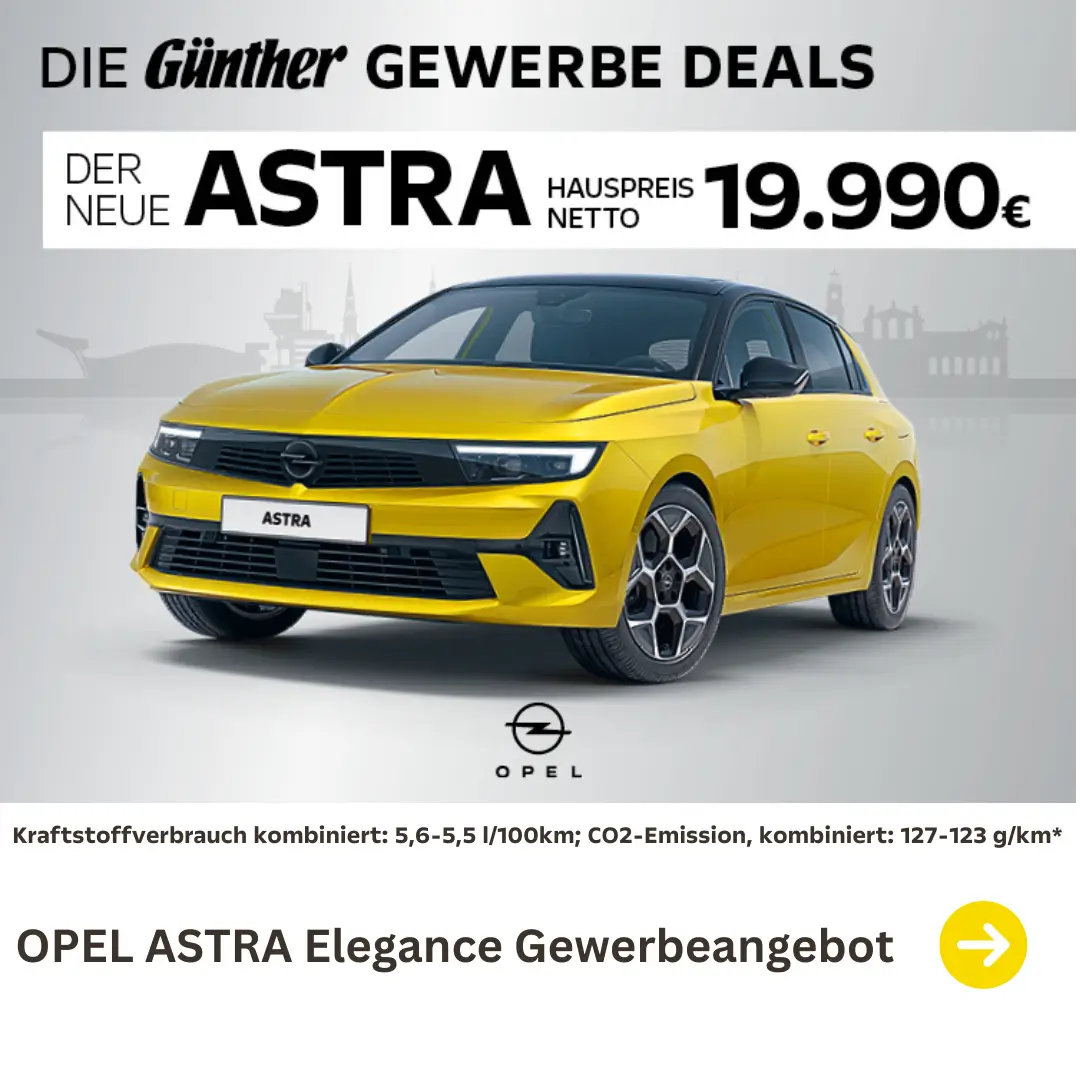 Gewerbeangebot Opel Astra