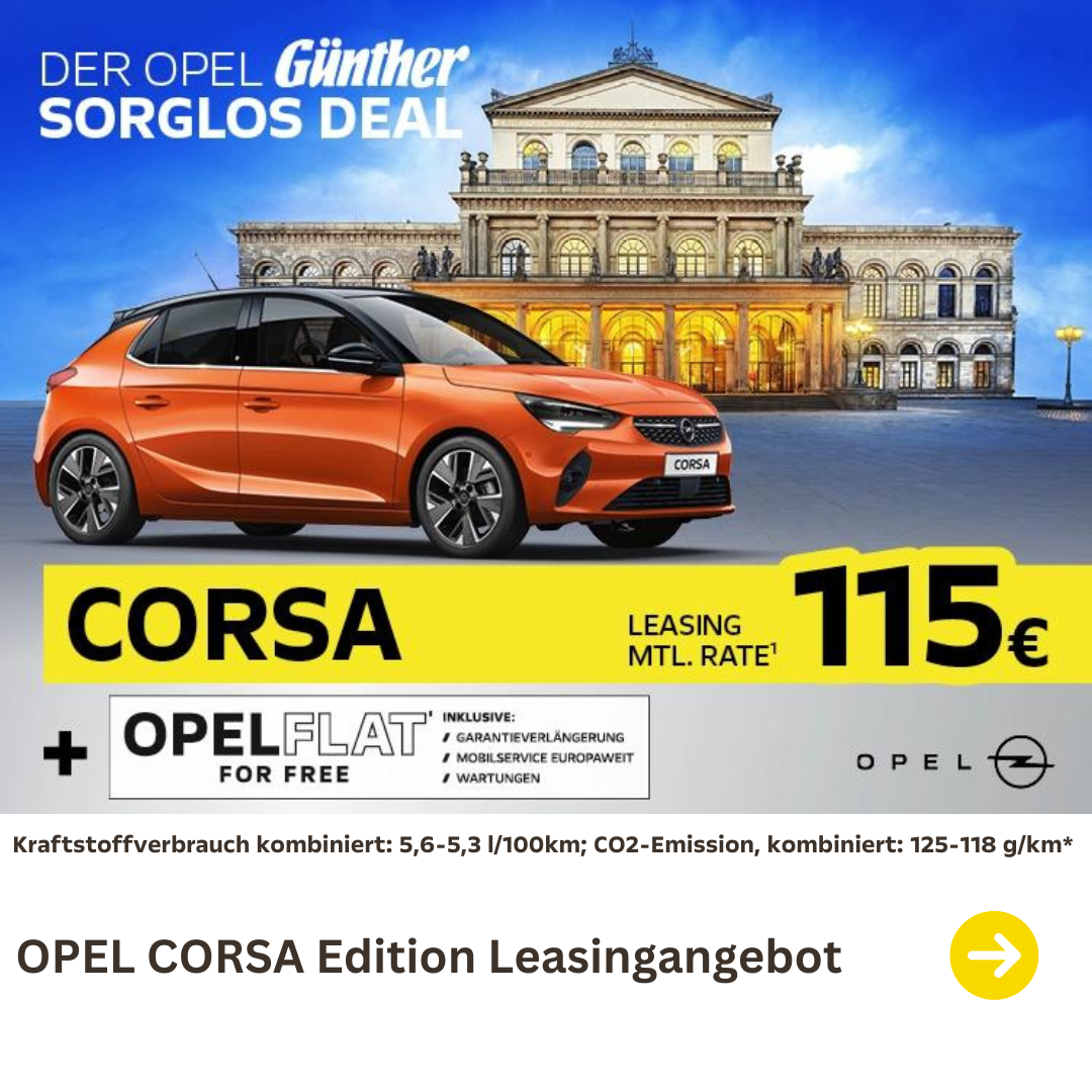 Opel Corsa Leasingangebot