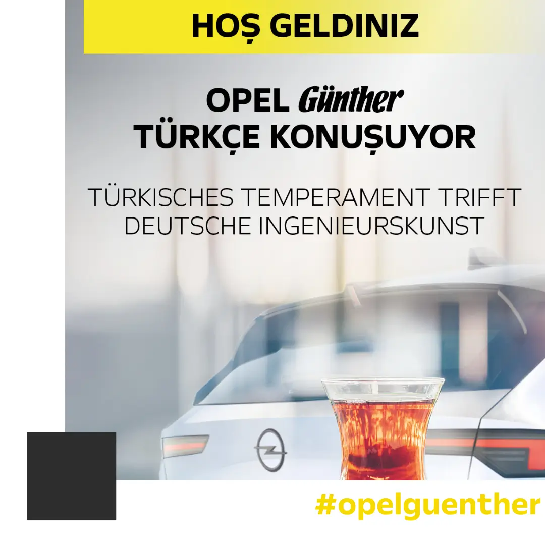 Opel Günther spricht Türkisch
