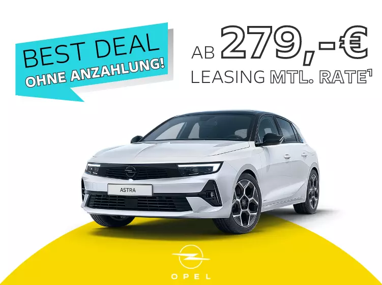 Beitrag Leasing Neuwagenangebot Opel Astra