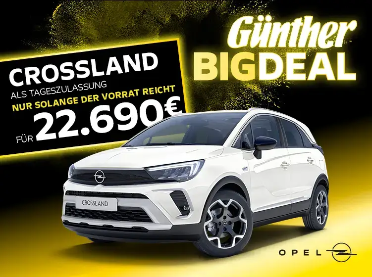 Barpreis Big Deal Opel Crossland