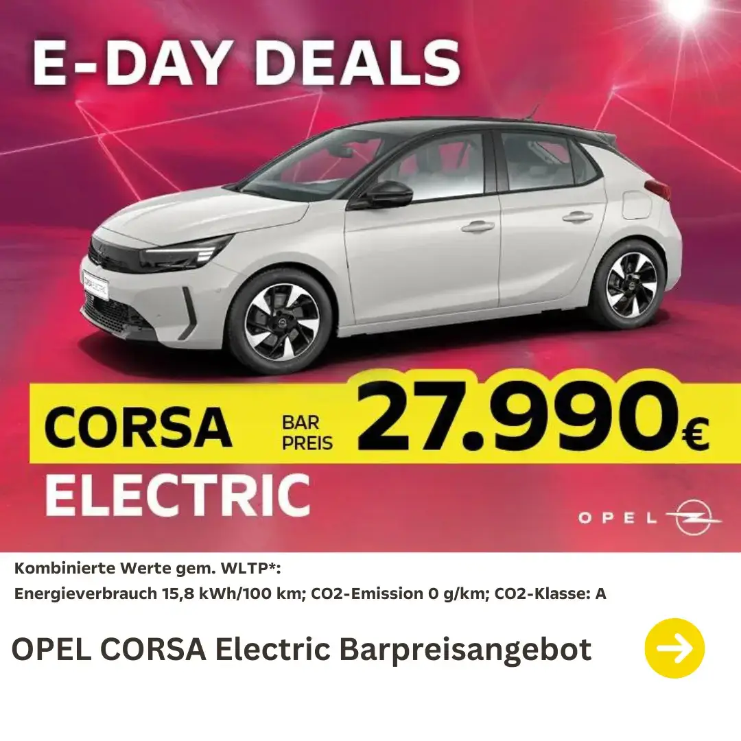 OPEL CORSA Electric Barpreisangebot