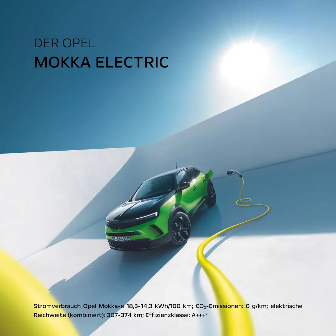 Opel Mokka Electric Header mobil