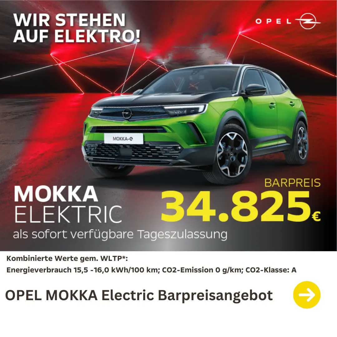 Beitragsbild Opel Mokka Barpreisangebot